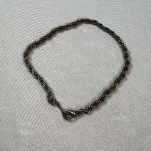 Classic Silver Rope Chain Bracelet‎